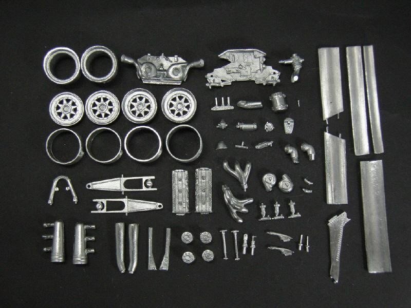 KA Models FE-20004 FERRARI 126C2 (LONG BEACH) PERFECT PARTS SET Fujimi 1/20