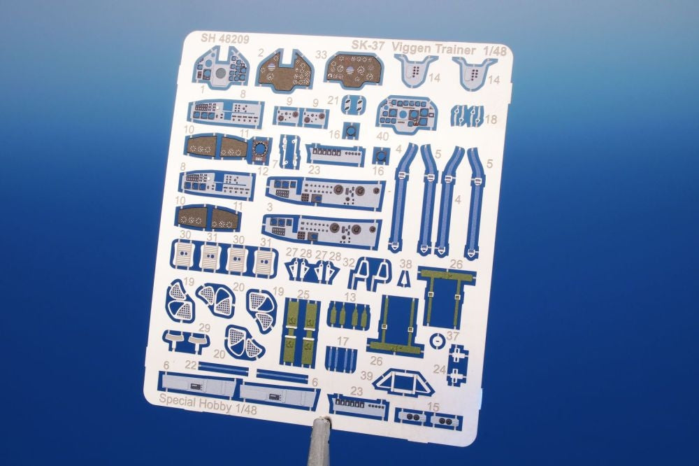 Special Hobby 48209 Saab SK-37 Viggen Trainer 1/48 – imagen 4