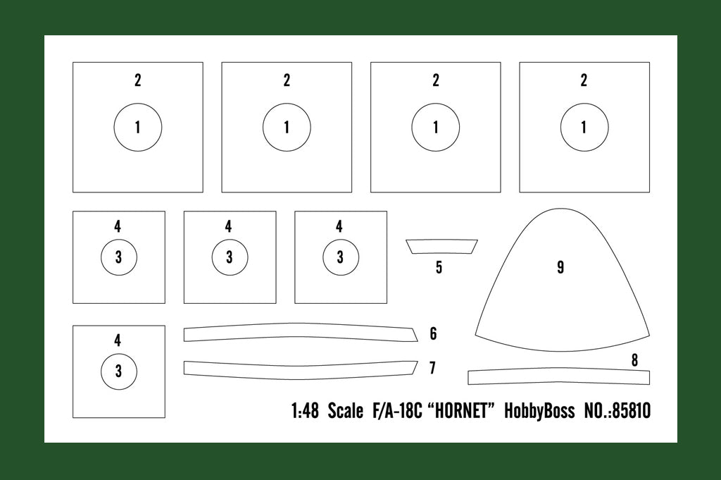Hobby Boss 85810 F/A-18C Hornet 1/48 – Bild 6