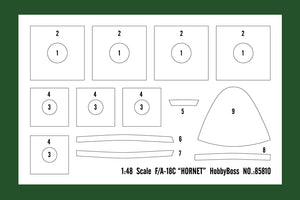 Hobby Boss 85810 F/A-18C Hornet 1/48 – Bild 6