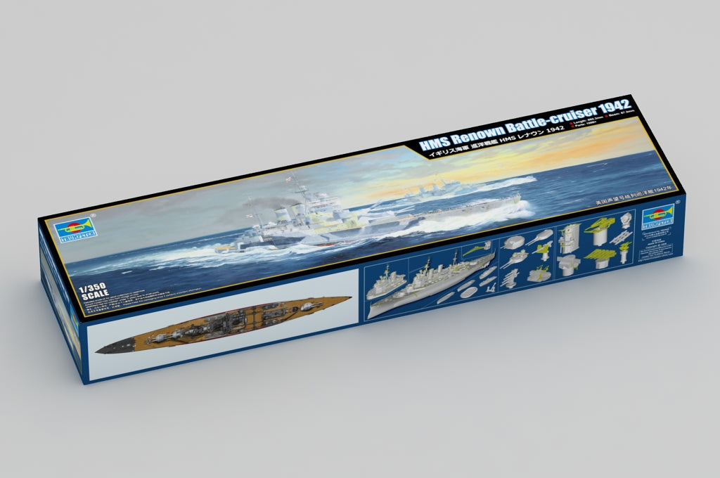 Trumpeter 05376 HMS Renown 1942 1/350 – image 2