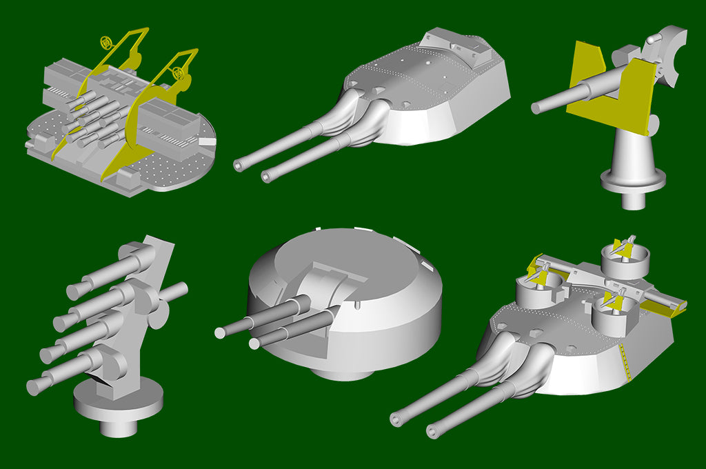 Trumpeter 05376 HMS Renown 1942 1/350 – image 11