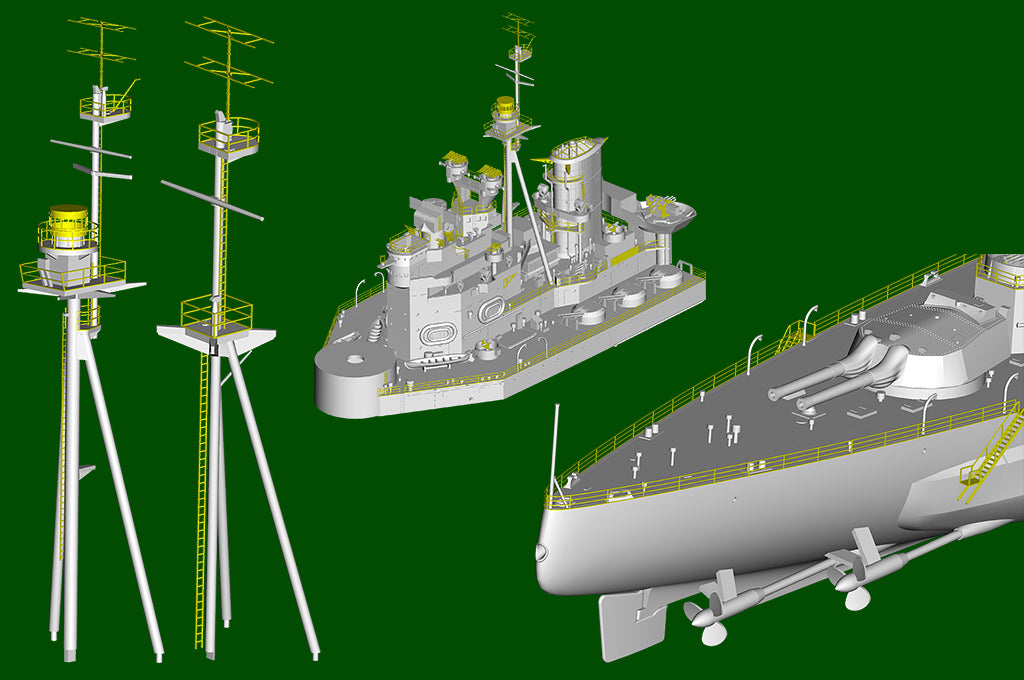 Trumpeter 05376 HMS Renown 1942 1/350 – image 10