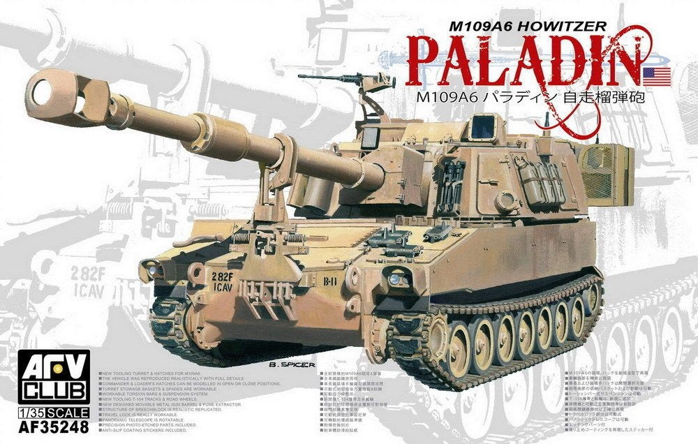 AFV Club 35248 M109A6 Howitzer PALADIN 1/35
