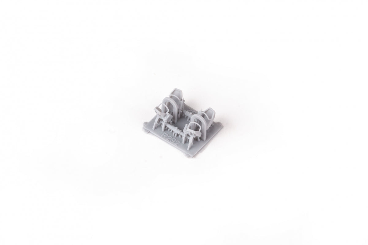 Eduard 648873 Bf 109E rudder pedals early PRINT 1/48 – immagine 3