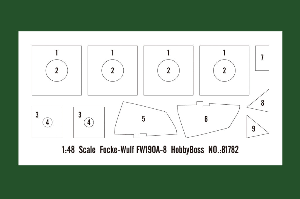 Hobby Boss 81781 Focke Wulf FW190A-6 1/48 – imagen 3