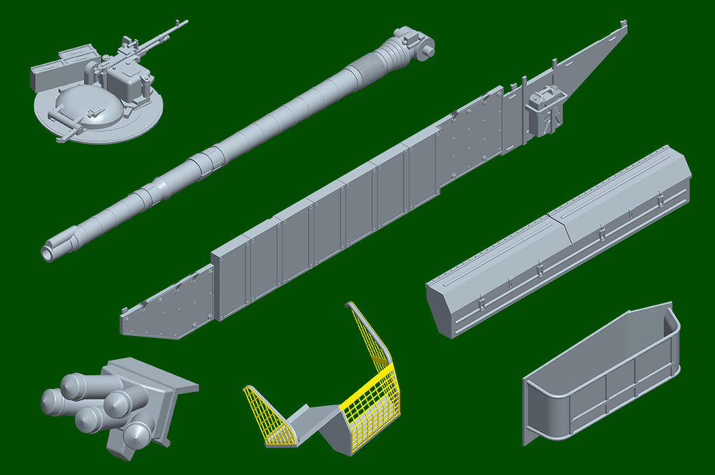 Trumpeter 09612 British MBT Challenger 1 (Mk.3) &amp;quot;Gulf War&amp;quot; 1/35 – imagen 13