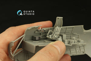 Quinta Studio QD48385 TBM-3 Avenger 3D-Printed &amp;amp; coloured Interior on decal paper (Accurate miniatures/Academy) 1/48 – imagen 8