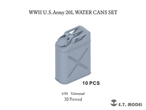 ET Model P35-325 WWII USArmy 20L WATER CANS SET 1/35