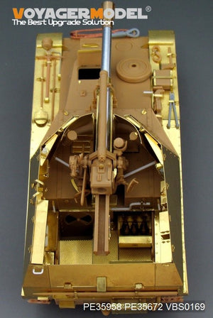 Voyager Model PE35958 WWII German self-propelled howitzer Wespe basic For TAMIYA 35200/35358 1/35 – immagine 11