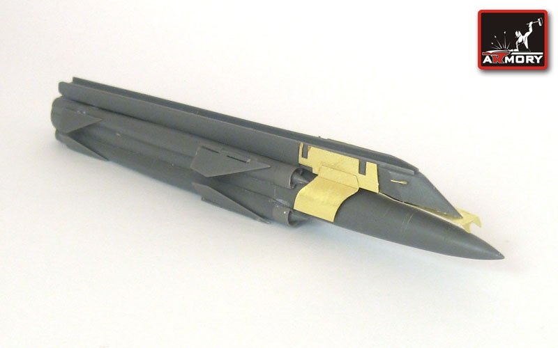 Armory Models ACA7250 Kh-41 (3M80) “Moskit” (SSN-22 “Sunburn”) tactical anti-ship guided missile 1/72 – Bild 2