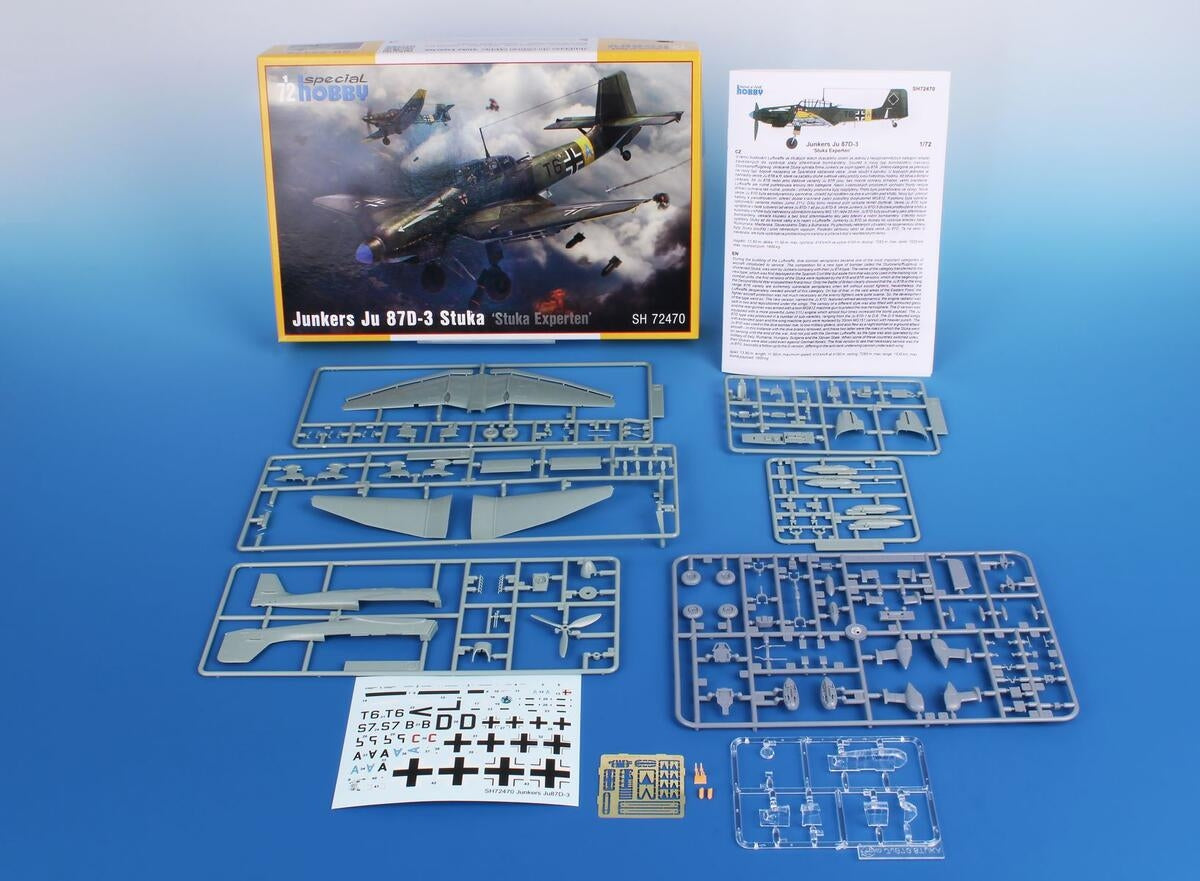 Special Hobby 72470 Junkers Ju 87D-3 Stuka ‘Stuka Experten’ 1/72 – imagen 3