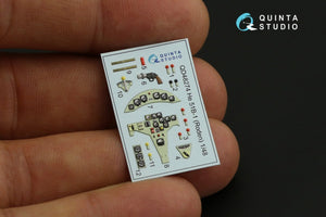 Quinta Studio QD48274 He 51B 3D-Printed &amp;amp; coloured Interior on decal paper (Roden) 1/48 – Bild 4