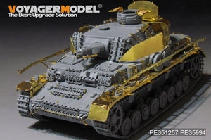 Voyager Model PE351257 WWII German Pz.Kpfw.IV Ausf.F1 LateProduction Basic For DRAGON 6957 1/35 – imagen 10
