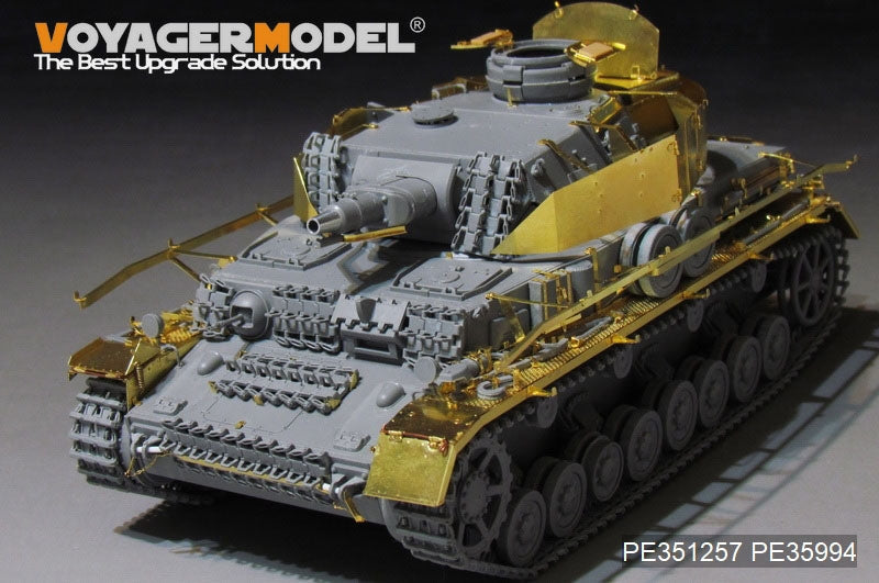Voyager Model PE351257 WWII German Pz.Kpfw.IV Ausf.F1 LateProduction Basic For DRAGON 6957 1/35 – imagen 10