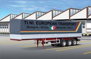 Italeri 3908 CLASSIC CANVAS TRAILER 1/24