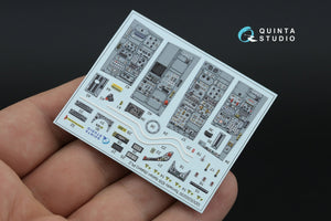 Quinta Studio QDS+32230 Tornado IDS Italian 3D-Printed &amp;amp; coloured Interior on decal paper (Italeri) (Small version) (with 3D-printed resin parts) 1/32 – zdjęcie 7