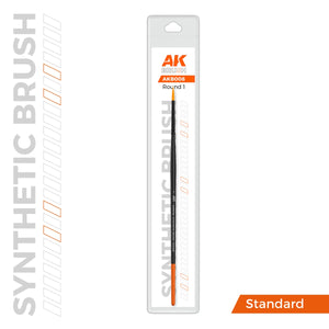 AK Interactive AKB008 AK SYNTHETIC BRUSH – ROUND 1 – imagen 2