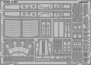 Eduard 49807 P-40C BRONCO 1/48 – image 2
