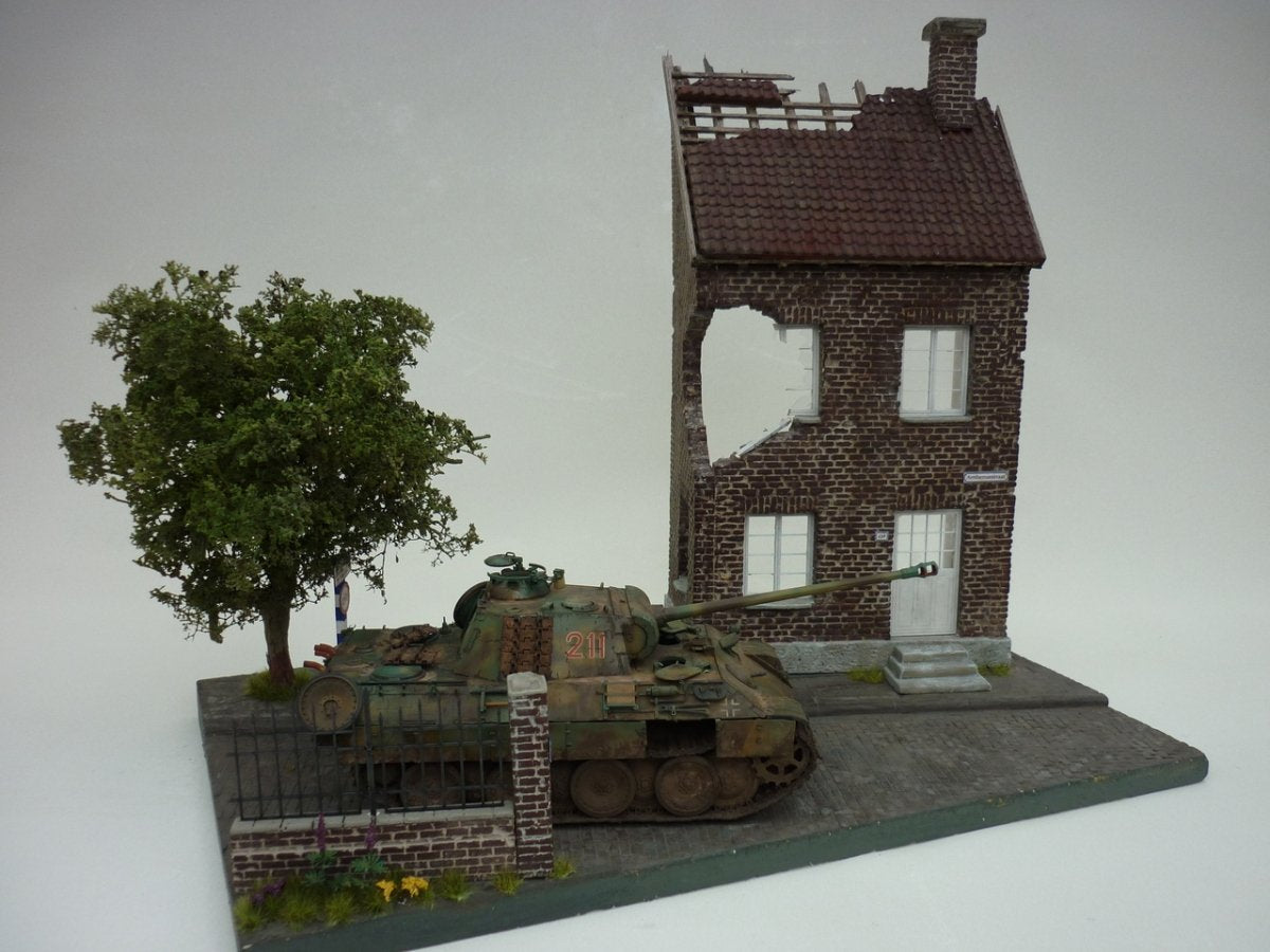 RT-Diorama 35164 Diorama-Base: &amp;quot;Dutch Village Street&amp;quot; 1/35 – imagen 7