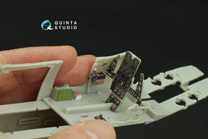 Quinta Studio QD32216 P-39Q/N Airacobra 3D-Printed coloured Interior on decal paper (KittyHawk) 1/32 – Bild 9