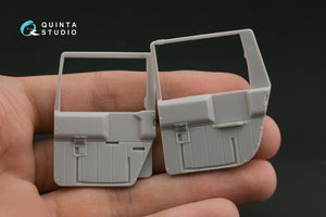 Quinta Studio QD24004 Hummer H1 3D-Printed &amp;amp; coloured Interior on decal paper (MENG) 1/24 – Bild 13