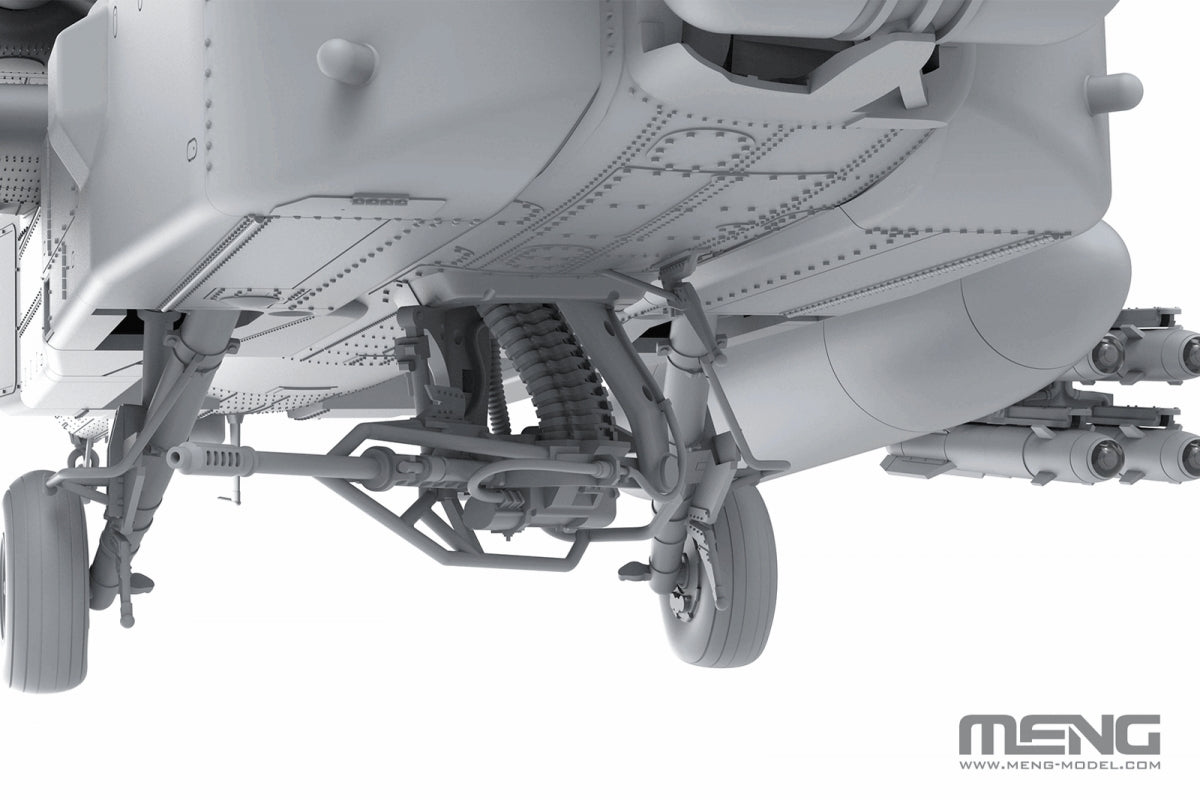 Meng Model QS-005 AH-64 D Saraf - Heavy Attack Helicopter (Israeli Air Force) 1/35 – imagen 8