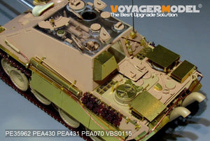 Kit de mise à niveau de base Voyager Model PE35962 Jagdpanther G2 de la Seconde Guerre mondiale pour RMF 5012 au 1/35 – image 9