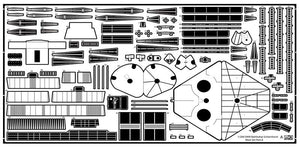 MK1 Design MS-20020 DKM Cuirassé SCHARNHORST RADAR ET PIÈCES DE MÂT pour Trumpeter 1/200 – image 7
