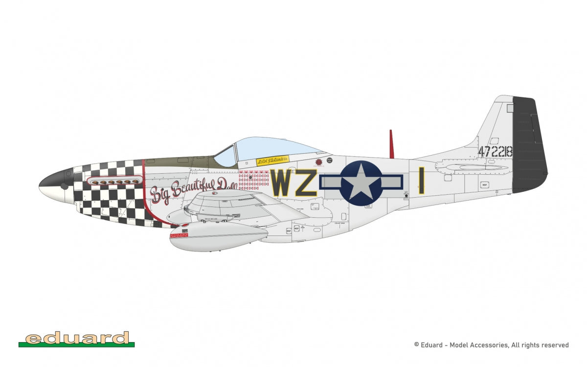 Eduard 70173 P-51D Mustang - The ProfiPACK Edition 1/72 – immagine 3