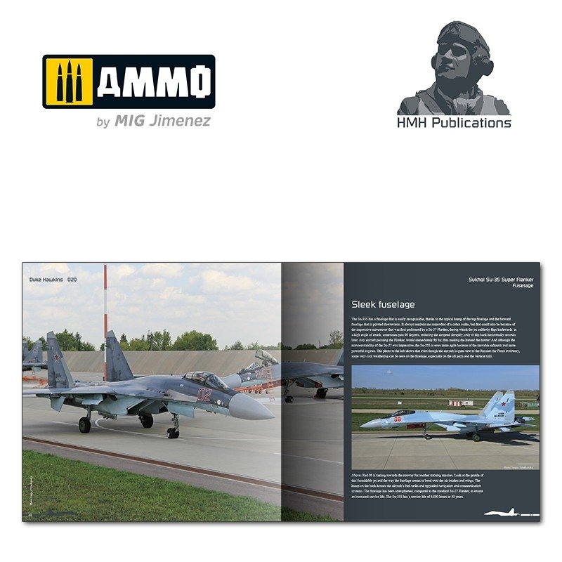 HMH Publications DH-020 Sukhoi Su-35S Flanker E (English Version) – zdjęcie 5