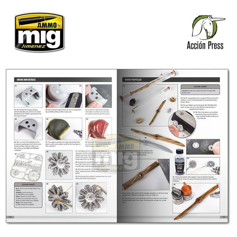 Ammo of Mig EURO0027 Airplanes in Scale - Vol III - World War I (English) – zdjęcie 13