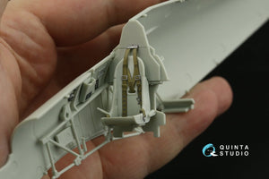 Intérieur imprimé en 3D et coloré sur papier décalcomanie (Revell) pour le Hawker Hurricane Mk.IIb (Quinta Studio QD32139), échelle 1/32 – image 5