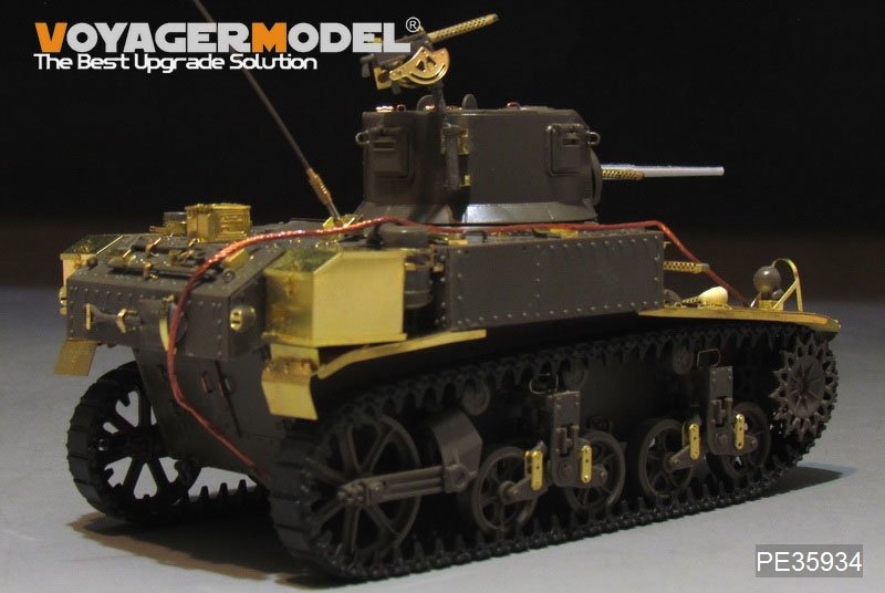 Voyager Model PE35934 WWII US M3 Stuart light tank basic For TAMIYA 35360 1/35 – imagen 13