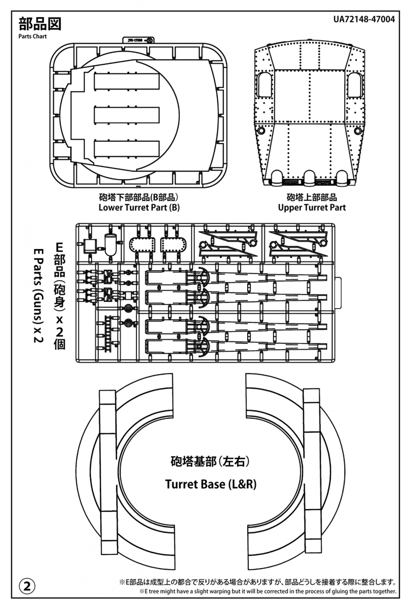 Modelcollect UA72344 Austratt fort coastal artillery site triple 28cm turret Caesar 1/72 – zdjęcie 2