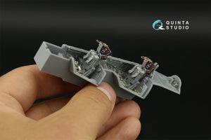 Intérieur imprimé en 3D et coloré sur papier décalcomanie Quinta Studio QD48396 F-14B (Hobby Boss) 1/48  – image 14