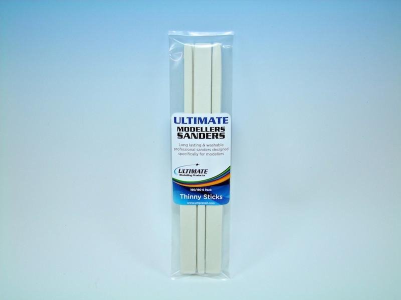 Bâtonnets fins Ultimate Modeling Products UMP017 - 180/180 (lot de 6)