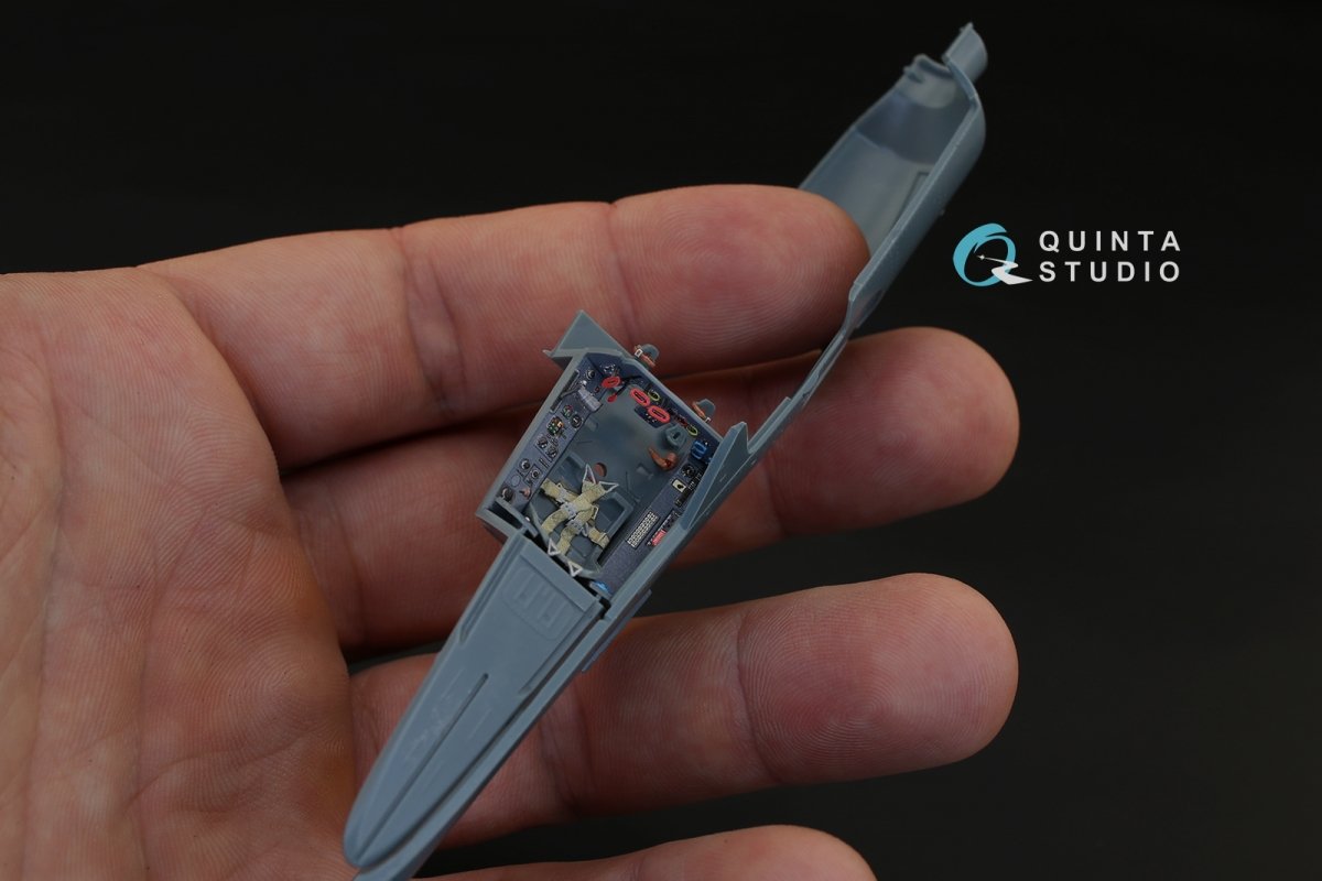 Quinta Studio QD48139 FW 190D-9 3D-Printed &amp;amp; coloured Interior on decal paper (for Eduard kit) 1/48 – imagen 7