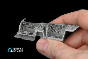 Quinta Studio QD48090 F-15E 3D-Printed &amp;amp; coloured Interior on decal paper (for GWH kit) 1/48 – imagen 9