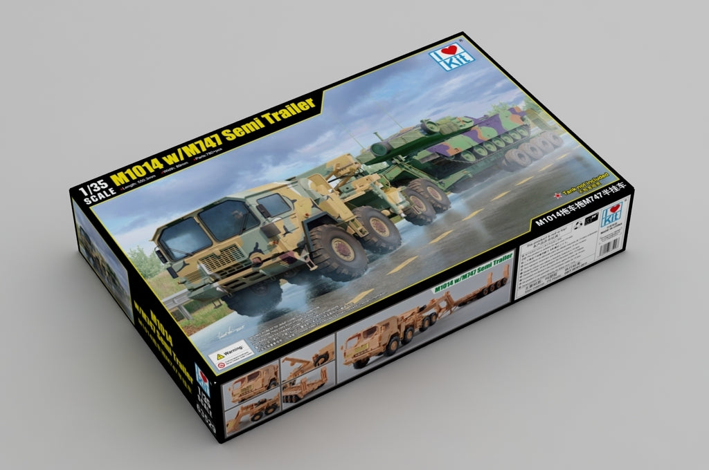 I Love Kit 63529 M1014 Trailer Towing M747 Semi-Trailer 1/35 – imagen 2