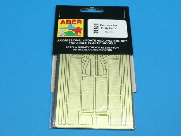 Aber 35A009 Błotniki do PzKpfw IV 1/35 – immagine 3
