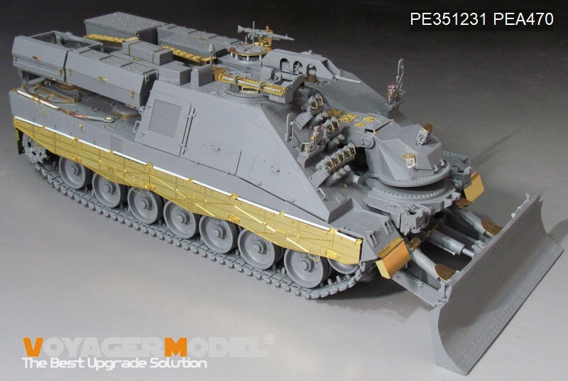 Voyager Model PEA470 Modern German Kodiak AEV-3 Pionierpanzer Schurzen For BORDER BT-011 1/35 – imagen 4
