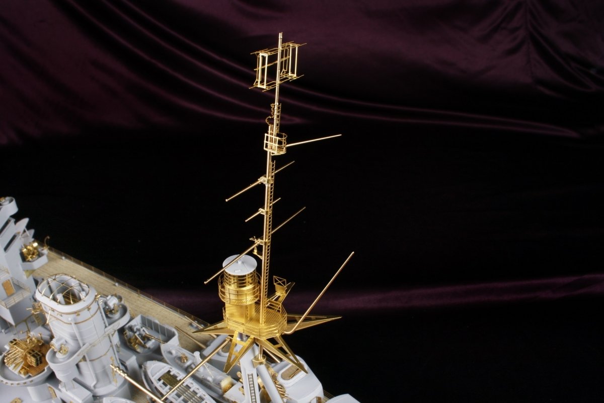 MK1 Design MS-20014 HMS RODNEY MAST&amp;amp;RADAR SET 1/200 – image 2