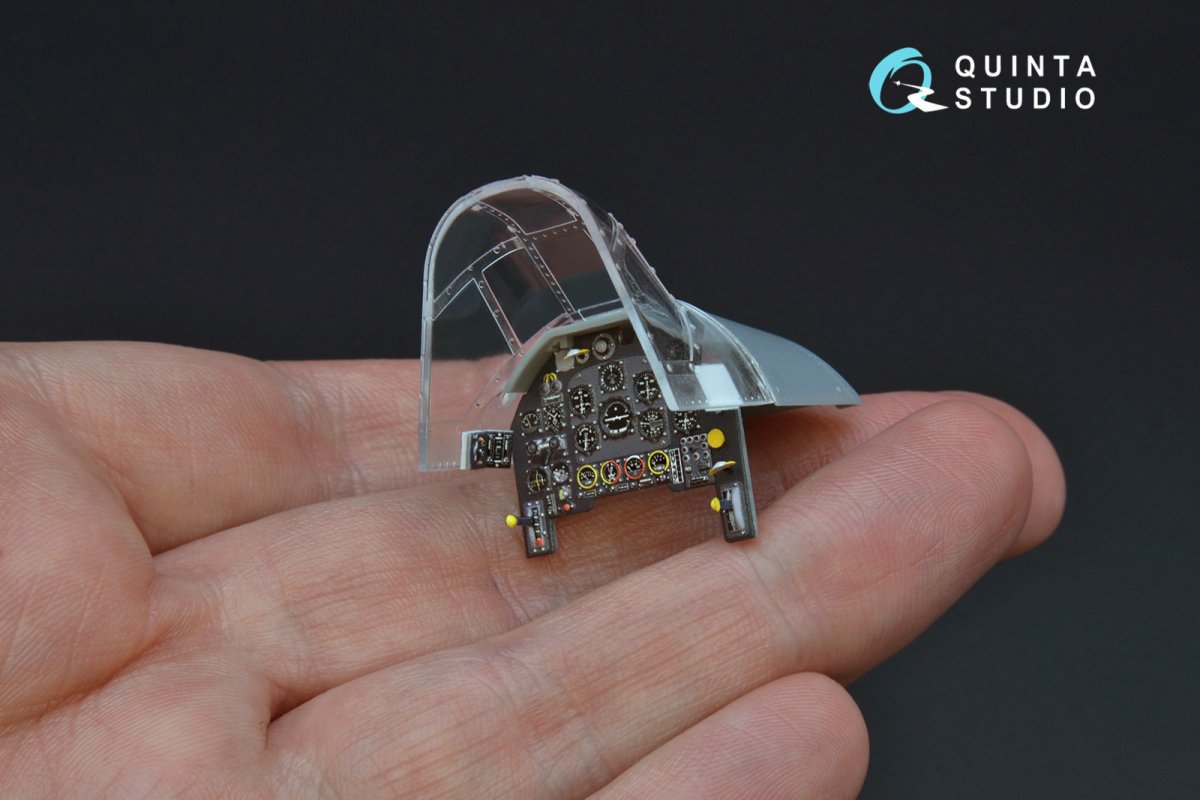 Quinta Studio QD32087 Ju87 D/G 3D-Printed &amp;amp; coloured Interior on decal paper (Trumpeter) 1/32 – imagen 5
