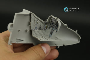 Quinta Studio QDS-32194 AV-8B Harrier II late 3D-Printed &amp;amp; coloured Interior on decal paper (Trumpeter) (small version) 1/32 – imagen 11