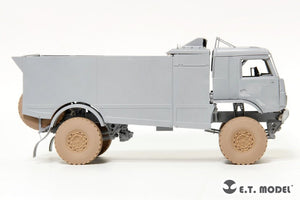 E.T. Model P35-131 KAMAZ-43509 Truck Sagged wheels &amp;amp; Spare Wheels for Zvezda kit 1/35 – imagen 6