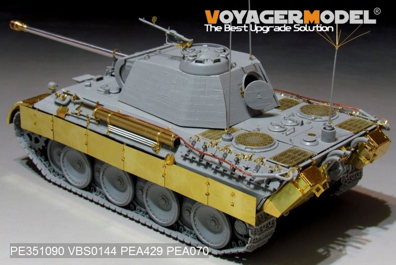 Voyager Model PE351090 WWII German Panther A Mid Version Basic for Dragon 1/35 – imagen 11