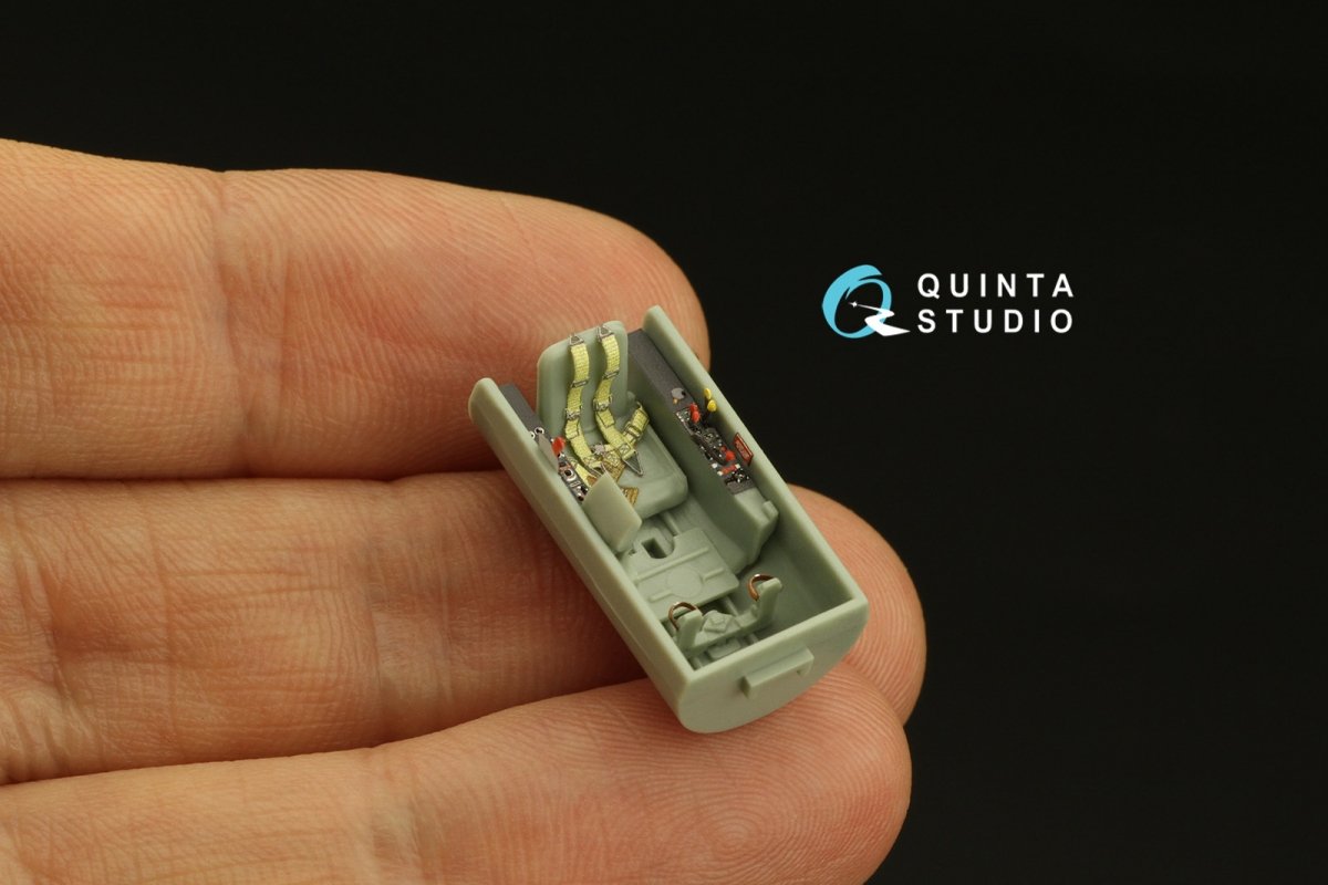 Quinta Studio QD72047 Me-262A 3D-Printed &amp;amp; coloured Interior on decal paper (Academy) 1/72 – imagen 9