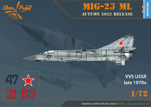Clear Prop! CP72032 MiG-23ML/MLA Flogger-G ADVANCED KIT 1/72 – Bild 5