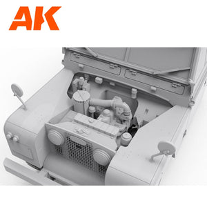 AK Interactive AK35013 LAND ROVER 88 SERIES IIA STATION WAGON 1/35 – imagen 10